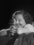 Actress Tallulah Bankhead, Attending the Barter Theatre Auditions Premium Photographic Print by Cornell Capa