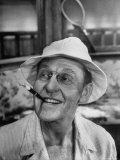 Actor Ralph Bellamy as Pres. Franklin D. Roosevelt in Scene From Play "Sunrise at Campobello" Reproduction photographique sur papier de qualité par Alfred Eisenstaedt