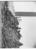 Heaps of Rubble and Dirt at Building Site for United Nations Permanent Headquarters Premium Photographic Print by Walker Evans