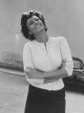 Actress Sophia Loren Displaying a Wide Range of Emotions Premium Photographic Print by Loomis Dean