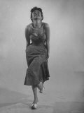 Movie Starlet Rita Moreno Imitating the "Sexy Wild" Actress Premium Photographic Print by Loomis Dean