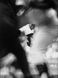Star Pitcher Earl Wilson Hurling Ball to Batter During Washington Against Detroit Game Premium Photographic Print by Bob Gomel