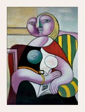 Lecture, Woman Reading Posters by Pablo Picasso