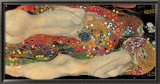 Serpientes acuáticas II, 1904-07 Láminas por Gustav Klimt