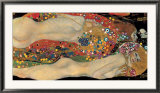 Serpientes acuáticas II, 1904-07 Póster por Gustav Klimt Serpientes acuáticas II, 1904-07 Póster por Gustav Klimt