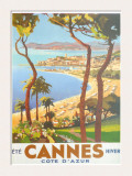 Ete Cannes Hiver Poster by Peri 