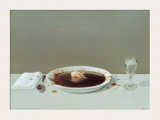 Pig in Soup Prints by Michael Sowa