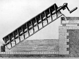 Workings of Archimedean Screw, Invented by Greek Mathematician, Engineer, and Physicist Archimedes Photographie