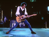 Keith Richards During a Performance by the Rolling Stones Premium Photographic Print