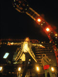 Mick Jagger During a Performance by the Rolling Stones Premium Photographic Print
