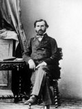 Copy of Carte de Visite of Italian Composer Giuseppe Verdi by Andre Adolphe Eugene Disderi Premium Photographic Print