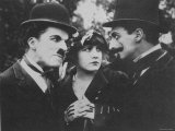Edna Purviance and Charlie Chaplin, Photographic Print