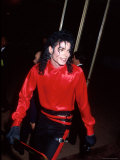Michael Jackson Premium-Fotodruck von Kevin Winter