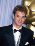 Tom Hanks in Press Room at Academy Awards Premium Photographic Print