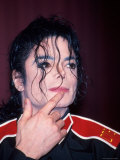 Michael Jackson Premium-Fotodruck von Kevin Winter