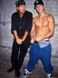 Donnie Wahlberg and Mark Wahlberg, aka Marky Mark Premium Photographic Print