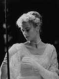Grace Kelly Performing in The Swan Premium Photographic Print by Peter Stackpole