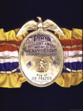 Boxing Champ Joe Frazier's "The Ping Magazine Award World Heavyweight Championship" Medal Premium Photographic Print by John Shearer