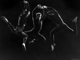 Charles Weidman, Jose Limon and Lee Sherman Dancing Centaurs at Gjon Mili's Studio Reproduction photographique sur papier de qualité par Gjon Mili