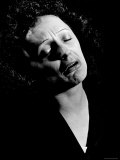 Edith Piaf Premium Photographic Print by Gjon Mili