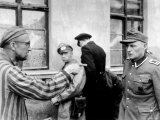 Russian Slave Laborer After US 3rd Armored Division Liberated Mittelbrau Dora Concentration Camp Premium Photographic Print by Harold M. Roberts