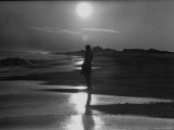 Author Richard D. Bach on Beach Near His Home Premium Photographic Print by John Shearer