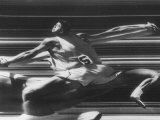Hammer Thrower Ed Bagdonis During the Us Olympic Trials Premium Photographic Print by George Silk