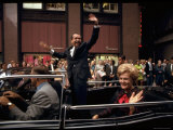 Presidential Candidate Richard Nixon on the Campaign Trail Premium Photographic Print by Arthur Schatz