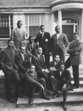 Dr. Martin Luther King Jr. Posing with Other African American Leaders Premium Photographic Print by Howard Sochurek