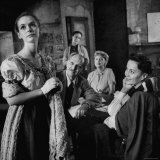 Susan Strasberg in Scene from the Play "Diary of Anne Frank" Reproduction photographique sur papier de qualité par Gordon Parks