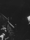 Scene from Play "Dark at the Top of the Stairs" Starring Charles Saari Reproduction photographique sur papier de qualité par Gordon Parks