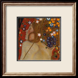 Eau mouvante Posters par Gustav Klimt