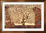 El árbol de la vida, Stoclet Frieze, c.1909 Pósters por Gustav Klimt