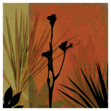 Tropical Silhouette II Posters by K. Ella
