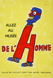 Allez Au Musee De Lhomme Affiches par Raymond Savignac