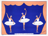 Leboucher - Ballet De La Rose - Koleksiyon Baskıları