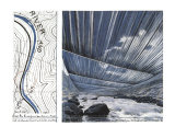 Over the River, project for the Arkansas River Kunstdrucke von Christo 