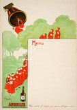 Angelus Menu Kerättävät vedokset tekijänä Leonetto Cappiello