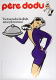 Pere Dodu - Purple Dress Collectable Print