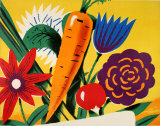 Vegetables And Flowers Póster Vegetables And Flowers Póster