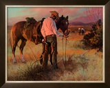 Sharing an Apple Prints by Tom Ryan