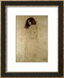 Portrait of a young woman, 1896-97 Poster par Gustav Klimt
