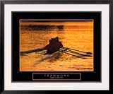 Teamwork: Rowers Art