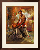 In His Solitude Prints by Charly Palmer