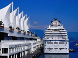 Island Princess Cruise Ship, Canada Place, Vancouver, Canada Photographic Print by Richard Cummins