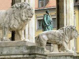 Commander's Hall, Wrede Monument, Munich, Germany Photographic Print by Walter Bibikow