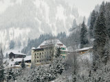 Mountain Lodge, Saanen, Bern, Switzerland Photographic Print by Walter Bibikow