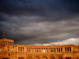 Storm Clouds Over Ministry of Finance and Economy Building, Yerevan, Armenia Photographic Print by Stephane Victor
