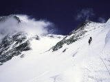 Mountaineering on Mt. Everest Southside Reprodukcje autor Michael Brown