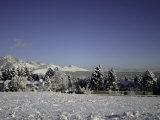 View Over Boulder in Winter, Colorado Kunstdrucke von Dörte Pietron